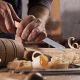 8Pcs Wood Lathe Tools, Professional Wood Turning Tools for Lathe Chisel Set with 2 Skew 1 Spear Point 1 Parting 1 Round Nose 3 Gouge Tools for TVlifams