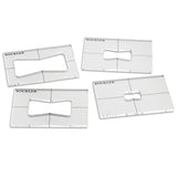 Nested Bow Tie Router Inlay Template Set - Durable 6mm Acrylic Router Templates for Woodworking - Decorative Wood Inlay Pieces for Split Prevention – ROCKLER