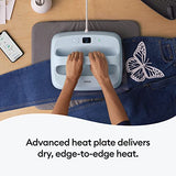 Cricut EasyPress 3 Smart Heat Press Machine with Built-In Bluetooth for T-shirts, Pillows, Tote Bags & More, Advanced Ceramic-Coated Heat Plate with Cricut