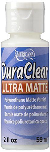 DecoArt Americana DuraClear Varnishes, 2-Ounce, Ultra Matte - WoodArtSupply