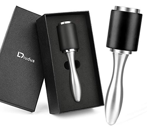 DIUDUS Leather Hammer Leather Mallet Craft Leather Carving Hammer Leather Maul for Stamping Tool Black Nylon Head Leather Mallet for Leather Work - WoodArtSupply