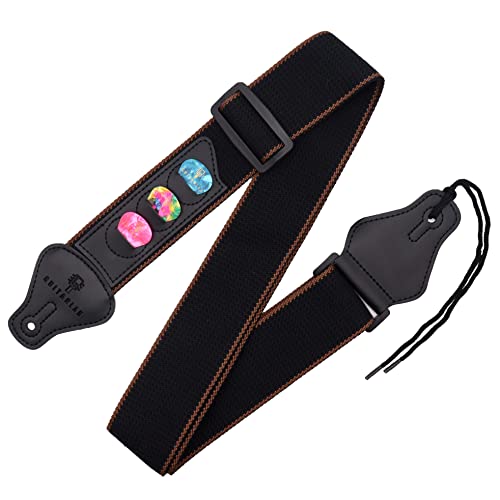 Guitar Accessories Kit - Premium Metal Tin with Guitar Strap, Capo, Tuner & Picks for Acoustic, Bass, Electric & Ukelele Guitars Guitar Lab