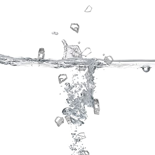 Onlyfire 10-Pounds Regular Fire Glass for Natural or Propane Fire Pit Fireplace & Landscaping, 1/4-Inch High Luster Platinum onlyfire