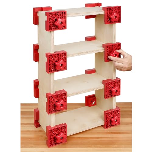 Woodpeckers M2 Box Clamps, 2 Pack, Versatile Woodworking Clamps for Quick and Easy 90 Degree Joints Woodpeckers