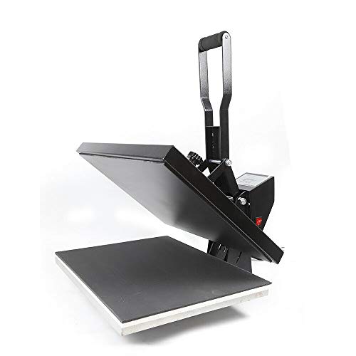 Heat Press Machine, 16 x 20 Inch T-Shirt Sublimation Heat Press Transfer Machine,Digital Industrial DIY Clamshell T-Shirt Sublimation Transfer, 110V - WoodArtSupply