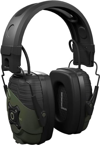 ISOtunes Sport DEFY Shooting Earmuffs: Rechargeable Bluetooth Hearing Protection - WoodArtSupply