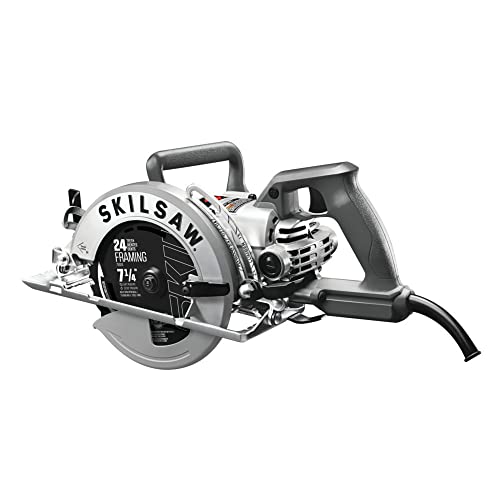 SKIL 7-1/4 In. Worm Drive Circular Saw With Twist Lock Plug- SPT77W-71 Skil