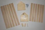 Wood Bird House Kit Complete with Nails HAMMOND TOYS