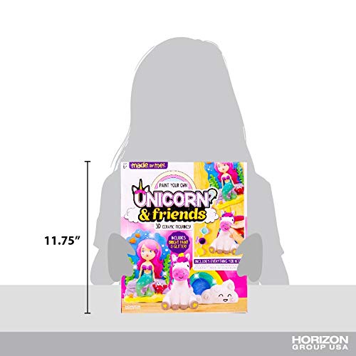 Made By Me Paint Your Own Unicorn Pals, Includes an Easy To Paint Unic ...