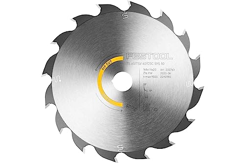 Festool Saw Blade HW 168x1,8x20 PW16 US - WoodArtSupply