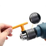 Drill Chuck Key Wrench, 6 Sizes Drill Press Chuck Key Replacement Drill Clamping Wrench Chuck Press Wrench Key for Electric Drill Clamping Tool of 4 Mdvora
