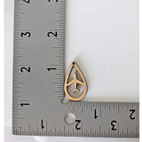 ALL SIZES BULK (12pc to 100pc) Unfinished Wood Laser Airplane Plane Cutout Teardrop Shape with Cutouts Dangle Earring Jewelry Blanks Shape Crafts Texan Wood Crafts