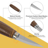 Wood Carving Tools, 26 PCS Wood Whittling kit for Beginners, Wood Carving Knife Set, Premium Whittling Knives Set for All Levels, Professional Neddie