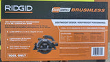 Ridgid 18V SubCompact Brushless Cordless 6 1/2 in. Circular Saw (Tool Only) R8656B RIDGID