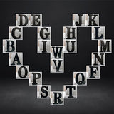 AOCEAN 8 inch Black Wood Letters Unfinished Wood Letters for Halloween Decorative Standing Letters Slices Sign Board Decoration for Craft Home Party AOCEAN