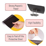 Mr. Pen- Adhesive Magnetic Sheets, 4" x 6", 10 Pack, with Adhesive Backing, Flexible Picture Magnets, Cuttable Magnetic Sheets. Mr. Pen