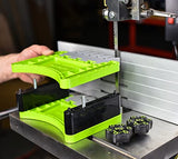 BOW Products FeatherDUO FP3 - Featherboard for Table Saws, Router Tables and Band Saws - Stackable Feather Board with EVA Feathers for Taller BOW Products