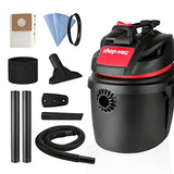 Shop-Vac 2.5 Gallon 2.5 Peak HP Wet/Dry Vacuum, Portable Compact Shop Vacuum with Wall Bracket & Multifunctional Attachments, 5760288 Shop-Vac