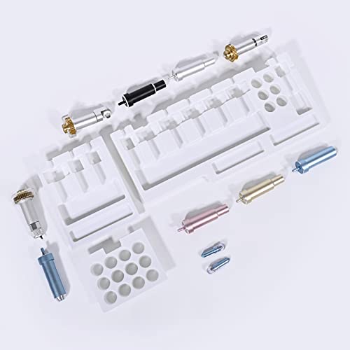 Duryeo Blade Storage Insert for Cricut Maker 3 & Maker, Blades Tray, Drawer Blade Housing and Quickswap Tip Accessories Organizer (White, Blades and Duryeo