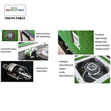 USA MJ Table 44mm Tiles Automatic Mahjong 4 Legs Dining Game Table, Chinese Style, Comes 2 Sets of Magnetic Tiles & One Year Warranty (Not for 152 WPYST