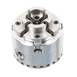 Findmall 2-3/4 Inch 4 Jaw Self-Centering Keyed Lathe Chuck Set Wood Lathe Chuck with 1-Inch x 8TPI Thread findmall