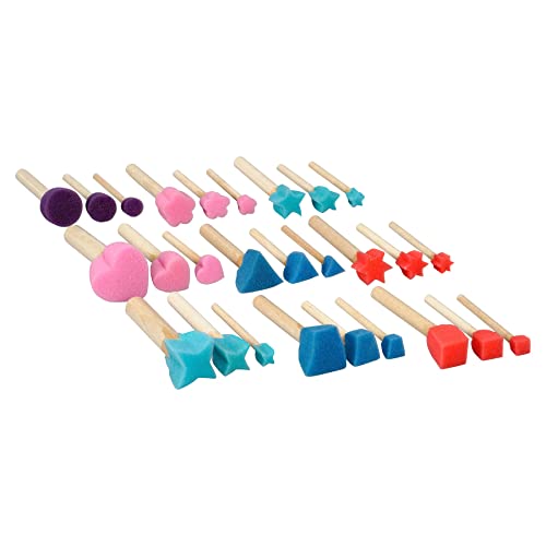 3 Packs: 95 ct. (285 Total) Foam Shapes Brush Set by Craft Smart® - WoodArtSupply