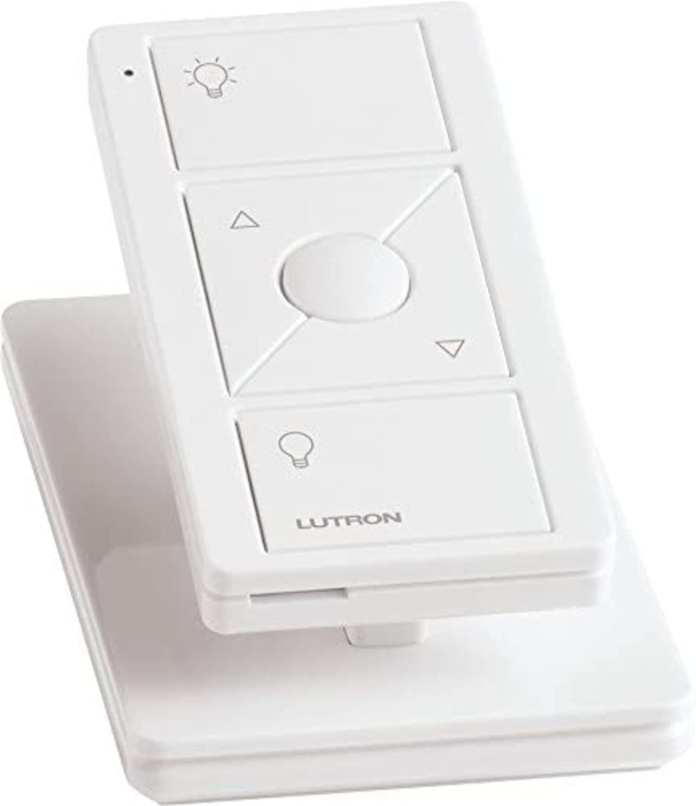 Lutron Caseta Wireless Pedestal for Pico Smart Remote, L-PED1-WH, White - WoodArtSupply