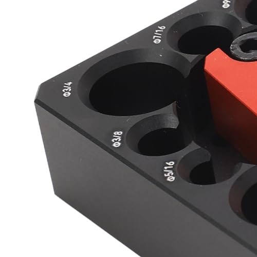 Dowel Maker Jig, 5/16, 3/8, 7/16, 1/2, 9/16, 5/8, 11/16, 3/4(in) Imperial Adjustable Dowel Cutter, Carbide Inserts Woodworking Round Rod Auxiliary SHYEKYO