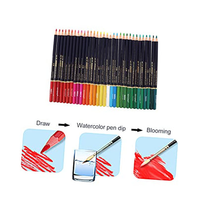 COHEALI 100 72 Color Pencils Color Pencils for Kids Colored Pencils  Painting Pencils Sketching Pencils Beginner Pencils Kit Drawing Pencils  Water