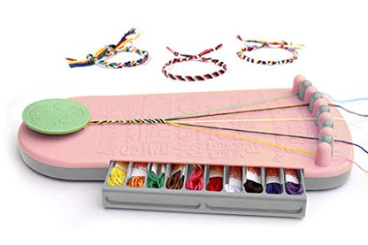 Choose Friendship, My Friendship Bracelet Maker®, 20 Pre-Cut Threads - Makes Up to 8 Bracelets (Craft Kit, Kids Jewelry Kit, Gifts for Girls 8-12)