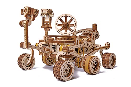 Wood Trick Mars Rover 3D Wooden Puzzle - Build & Explore a Functional Model for All Ages - WoodArtSupply