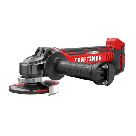 CRAFTSMAN V20 Cordless Angle Grinder, 4-1/2 inch, Bare Tool Only (CMCG451B) Craftsman