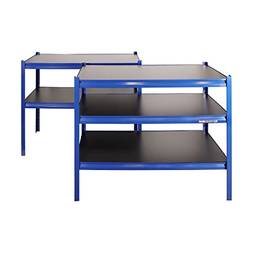 Pro-LifT Garage Storage Shelves - Heavy Duty 5-Tier Adjustable Metal Wire Shelving Units with 4000 lbs Total Capacity for Garage Basement Racking Pro-LifT