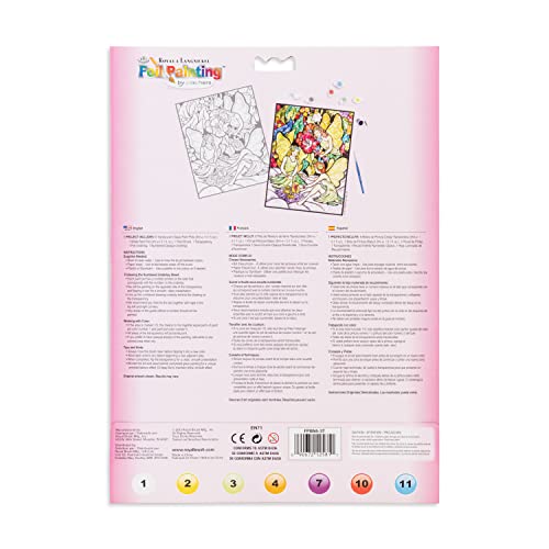 Royal & Langnickel Foil by Numbers Painting Kit, Flower Fairies - WoodArtSupply