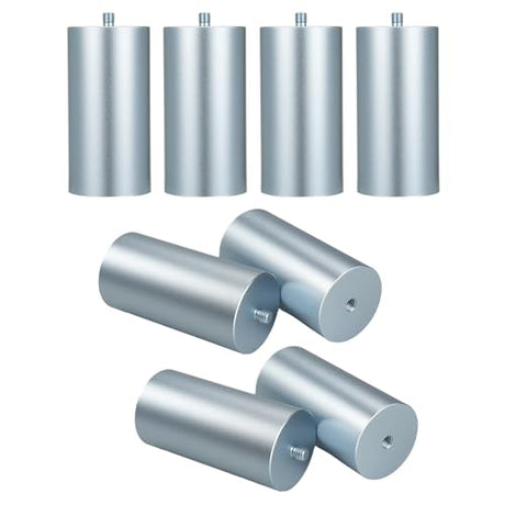 Swiitol Laser Engraver Riser Legs 8Pcs, Riser Raised Footpads Height Up to 120mm for Most Laser Engraving Machine， Laser Engraver Risers Increase Swiitol