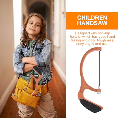 Uonlytech 1 Set Mini Saw Hand Saw Hacksaw for Metal Children Mini Hacksaw Mini Diy Handsaw Kids Diy Hacksaw Kid Woodworking Hacksaw Woodworking Uonlytech