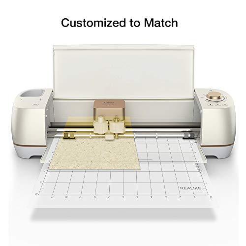 REALIKE StandardGrip Cutting Mat for Cricut Maker 3/Maker/Explore 3/Air 2/Air/One, 2 Pack 12x12 Inch Transparent Standard Grip Adhesive Sticky REALIKE