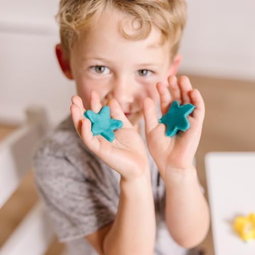 Melissa & Doug Created by Me! Cut, Sculpt, and Roll Modeling Dough Kit With 8 Tools and 4 Colors of Dough - with Stampers, Arts And Crafts For Kids Melissa & Doug