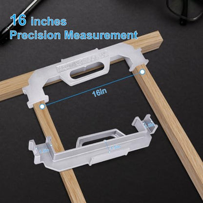 TopDirect 16inch Framing Tools, Precision Measurement Jig, Wall