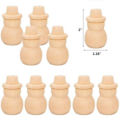 alfyng 20Pcs Unfinished Blank Wooden Peg Dolls, Angel Peg Dolls, DIY  Natural Wooden Doll Bodies for Arts and Crafts Children Graffiti Drawing  Tool (20