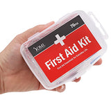 DMI 76-Piece First-Aid Kit, All-Purpose Use for Minor Cuts and Scrapes, Durable Water-Resistant Case, Convenient and Portable, FSA & HSA Eligible DMI