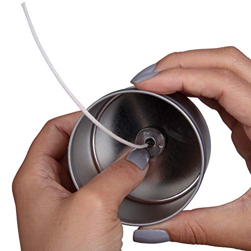 iDIY Scented Candle Making Supplies Kit (Large 55 Piece Set) -Includes 4 lb All Natural Soy Wax Chips, 12 Tins, Scents, Coloring, Wicks, Thermometer, DIY by Maddie Rae