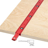 KETIPED Aluminium Alloy 450mm Miter Bar Clamping Tool Slider Table Saw Gauge Rod T-Slot Track Bar Rail for Router Tables and KETIPED