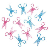 Colorations Plastic "Won't Cut Hair" Scissors - Set of 12 Colorations