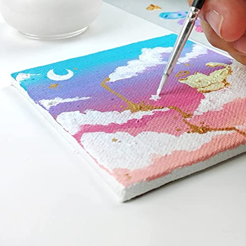 ARTISTIK Acrylic Paint Tube Set of 32-22ml Paint Tubes with 3 Brushes for Adults, Kids and Artists - Non-Toxic Artist Quality Paints for Canvas ARTISTIK