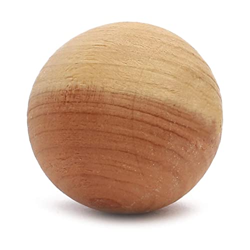 Juvale 120 Pack Cedar Balls for Clothes Storage, Natural Aromatic Wood for Closets and Drawers (0.75 Inch) Juvale