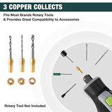 WORKPRO 306PCS Rotary Tool Accessories Kit, Fits Dremel Rotary Tool, 1/8" Shanks DIY Universal Fitment for Easy Cutting, Sanding, Grinding, Carving, WORKPRO