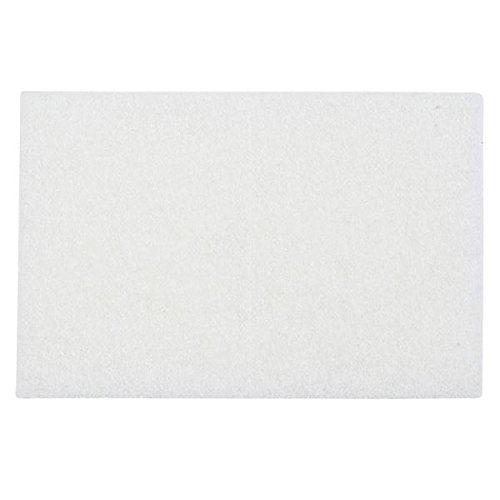 Norton Non-Woven Sanding Pad 1pc, White, #0000 - WoodArtSupply