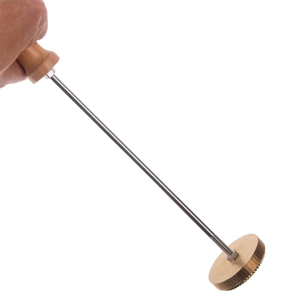 Customisable STAMTECH Metal Branding Iron for Wood, Leather, and Paper STAMTECH