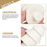 NOLITOY 9Pcs Unfinished Wooden Peg Dolls Blank Wood Christmas Trees for Xmas Decor DIY Crafts Graffiti Drawing Toy NOLITOY